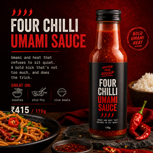 Four Chilli Umami Sauce